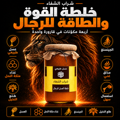 خلطة القوة و الطاقة للرجال