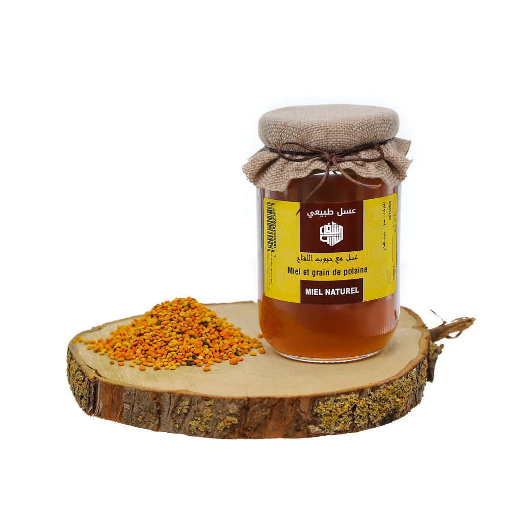 Miel avec Graines de Pollen charabchifa Miel avec Graines de Pollen charabchifa